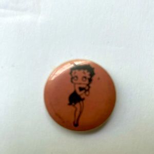 BETTY BOOP VINTAGE CELLULOID PINBACK BUTTON
